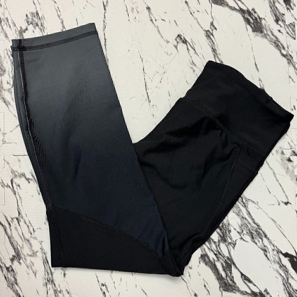 EUC - Hyba Capri Leggings - Black Ombre - Size L